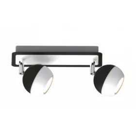   Strühm Kombi fekete/fehér 2-es mennyezeti lámpa GU10-es foglalattal