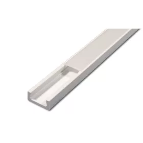   MasterLED Felületre szerelhető PVC profil opál fedéllel 2 méteres szál fehér