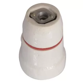 E27-es szerelhető porcelán foglalat 220-240V
