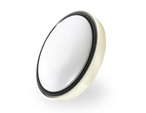 Skön Olle 24 W-os ø400 mm kerek natúr fehér fehér-szürke színű mennyezeti lámpa IP20-as védettségű