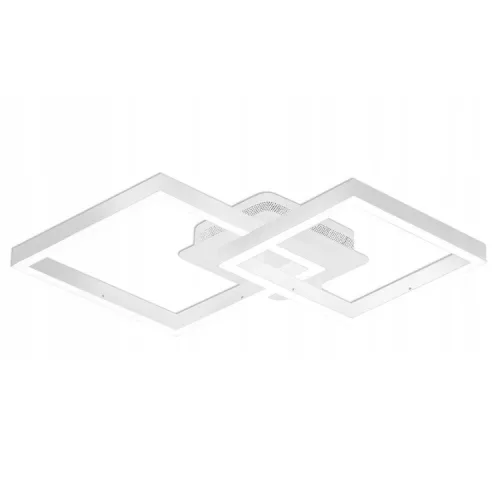 MasterLED Galaxis Herkules 70 W-os 54x54 cm fehér LED távirányítós mennyezeti lámpa