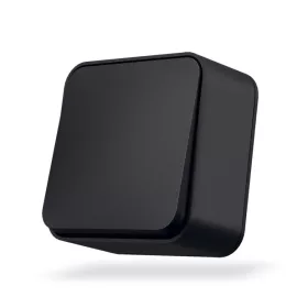   Videx Binera fekete színű falon kívüli egypólusú kapcsoló (101) (12/120)