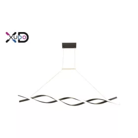   MasterLED XD XUDO 37W-os 120 cm-es fekete színű függesztett mennyezeti lámpa