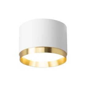   MasterLED Lumet fehér/arany mennyezeti lámpatest, GX53-as foglalattal