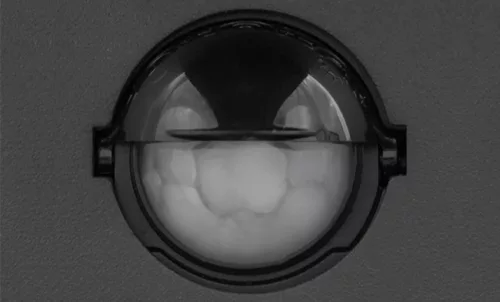 MasterLED Clark 12 W-os natúr fehér fekete fali lámpa mozgásérzékelős