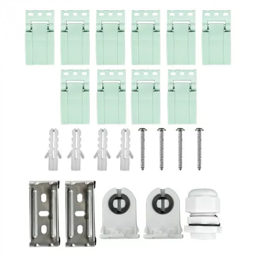 EcoLight 120 cm-es armatúra 2x18 W-os víztiszta fedéllel