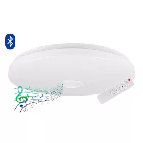   MasterLED Erik 48 W-os 400 mm fehér RGBW LED távirányítós mennyezeti lámpa