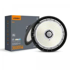   VIDEX HB01 LED csarnokvilágító 200W 5000K 36000Lm 220V Fekete