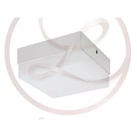   Strühm Robin 12 W-os falon kívüli natúr fehér fehér színű négyzet alakú LED-es mennyezetlámpa