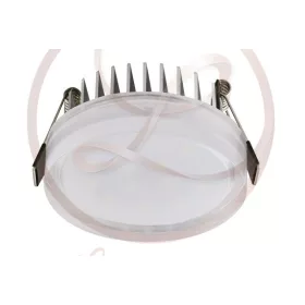   Strühm Valeria 7 W-os natúr fehér átlátszó dekoratív lámpa