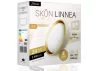 Skön Linnea 24 W-os ø400 mm kerek natúr fehér fehér-arany színű mennyezeti lámpa IP20-as védettségű
