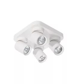   MasterLED Timo GU10 foglalatú 4-as fehér mennyezeti lámpa négyzet