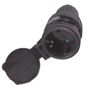 Földelt gumis dugaljzat 16A 220-240V IP44