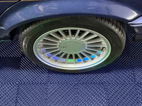 Moduláris garázspadló  polipropilén (PP) 40x40x1,8cm - kék