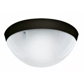   Strühm Aqua Dolunay fekete mennyezeti kültéri lámpa E27-es foglalattal mozgásérzékelős