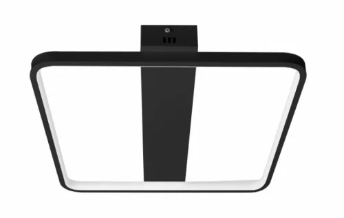 MasterLED Galaxis Centauri 40 W-os 42x40 cm fekete LED távirányítós mennyezeti lámpa