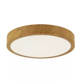   Strühm ATUT kör alakú 36W-os LED lámpa tölgy 480x480 mm IP44-es védettségű