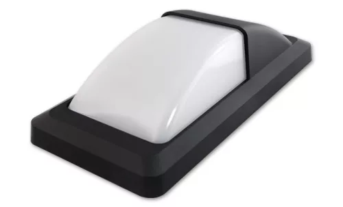 MasterLED Perso fekete oldalfali lámpa G9-es foglalattal