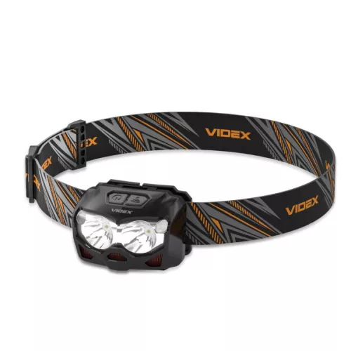 Videx LED Fejlámpa újratölthető akkumulátorral H055D