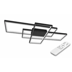   MasterLED Galaxis Pegaz 130 W-os 105x50 cm fekete LED távirányítós mennyezeti lámpa