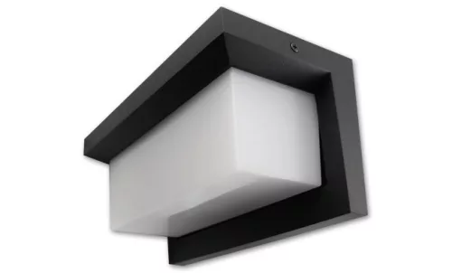 MasterLED Lagos 12W-os natúr fehér fekete oldalfali lámpa