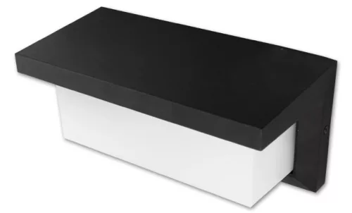 MasterLED Lagos 12W-os natúr fehér fekete oldalfali lámpa