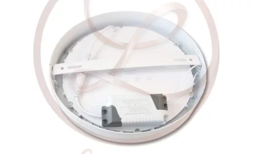 MasterLED Proma 18 W-os falon kívüli meleg fehér kör alakú LED-es mennyezetlámpa