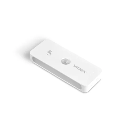 Videx felfelé és lefelé világító beépített LED-es újratölthető lámpa mágneses hátlappal 3000-6500K