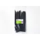 EcoLight Kábelkötegelő OK-25150B 2 5x150 mm fekete 100 db-os kiszerelés