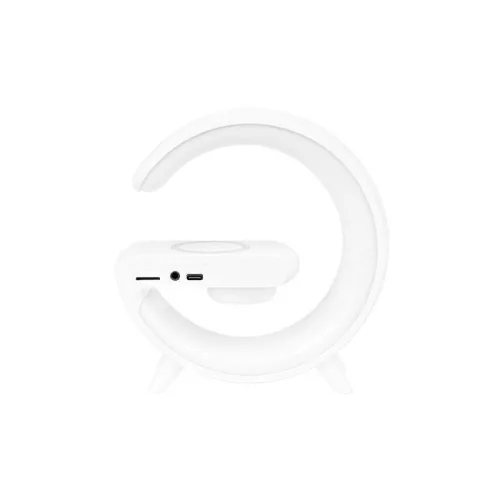 MasterLED QI 5W-os RGB, újratölthető asztali lámpa beépített hangszóróval