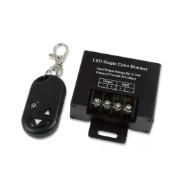   MasterLED Dimmer fényerőszabályzó 12V 20A RF távirányítóval