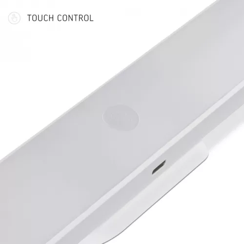 Videx beépített LED-es újratölthető lámpa mágneses hátlappal távirányítóval 3000-6500K