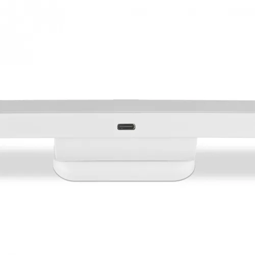 Videx beépített LED-es újratölthető lámpa mágneses hátlappal távirányítóval 3000-6500K