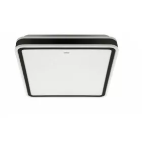   Strühm Aurelia 24 W-os 330x330 mm négyzet alakú natúr fehér mennyezeti lámpa IP44-es védettségű