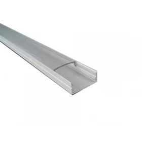   Ledprofiles Felületre szerelhető aluprofil víztiszta fedéllel 2 méteres szál