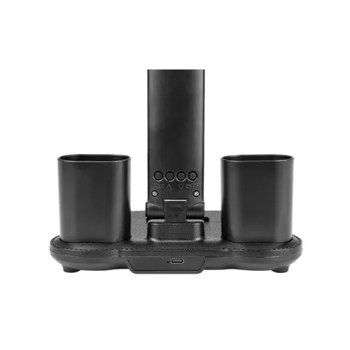 MasterLED Summer 9W-os asztali lámpa beépített ventilátorral 3000-6500K fekete