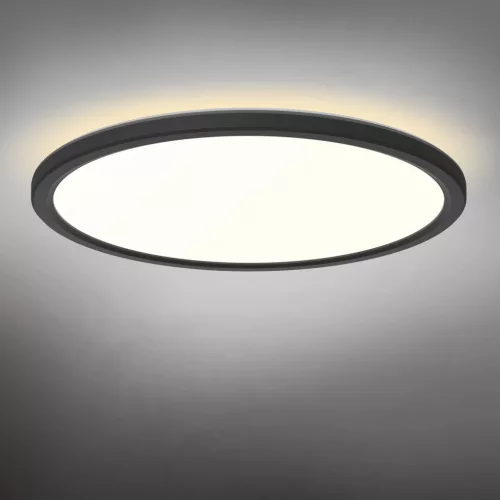 Videx mennyezeti lámpa, állítható színhőmérséklettel 2400LM 3000K/4000K/5000K fekete színű