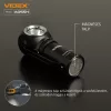 Videx LED Fejlámpa hidegfehér újratölthető akkumulátorral A055H
