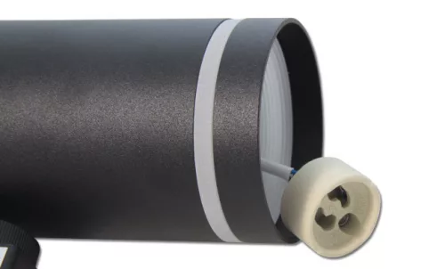 MasterLED Ring sínre szerelhető lámpa GU10-es foglalattal matt fekete