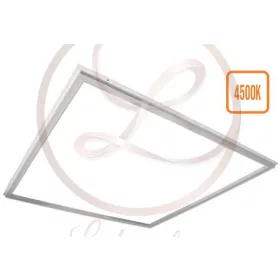   MasterLED Lumio 591 x 591 mm méretű négyzet alakú natúrfehér LEDpanel