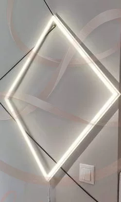 MasterLED Lumio 591 x 591 mm méretű négyzet alakú natúrfehér LEDpanel