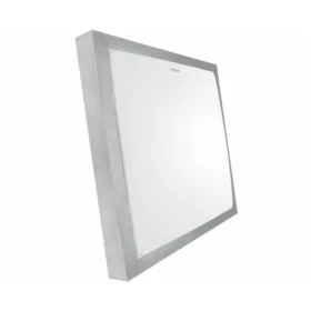   Strühm Alex 12 W-os 250x250 mm négyzet alakú natúr fehér mennyezeti lámpa IP44-es védettségű