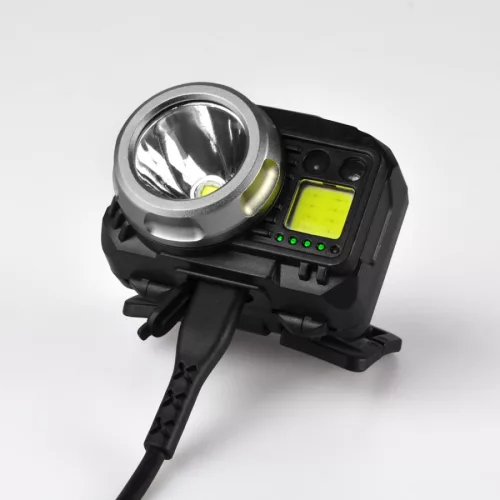 Videx LED Fejlámpa újratölthető akkumulátorral H075C
