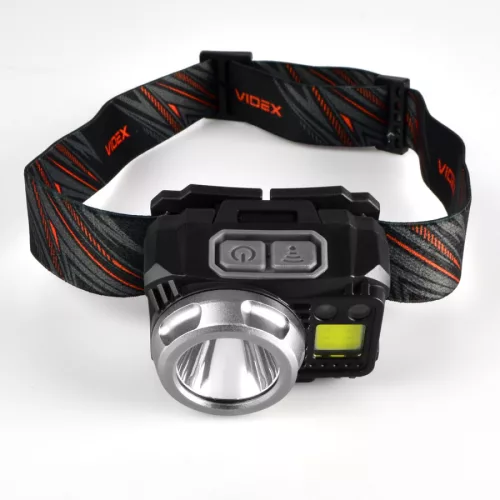 Videx LED Fejlámpa újratölthető akkumulátorral H075C