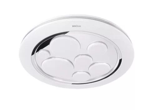 Strühm Drops 48 W-os ø490 mm szabályozható színhőmérsékletű mennyezeti lámpa IP44-es védettségű