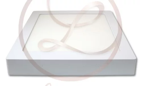 MasterLED Proma 18 W-os falon kívüli natúr fehér négyzet alakú LED-es mennyezetlámpa