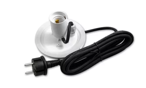 MasterLED Kula földbe szúrható 40 cm-es kerti gömb E27-es foglalattal kő színű