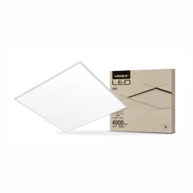   Videx 595 x 595-ös 40 W-os natúr fehér LED panel 4000lm 4000K