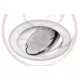 Strühm Oktan kör alakú spot keret fehér MR16-os foglalattal
