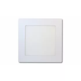   EcoLight 6 W-os falon kívüli natúr fehér négyzet alakú LED-es mennyezetlámpa
